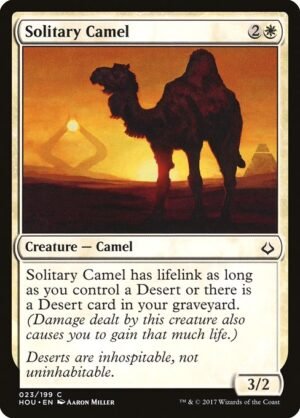 Solitary Camel<br /><span class="collector-number">Collector No. 23</span>
