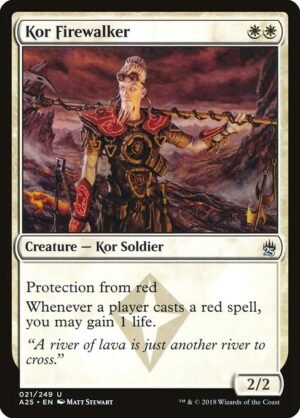 Kor Firewalker<br /><span class="collector-number">Collector No. 21</span>