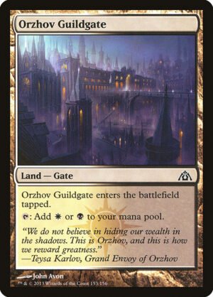 Orzhov Guildgate<br /><span class="collector-number">Collector No. 153</span>