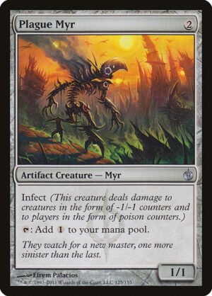 Plague Myr<br /><span class="collector-number">Collector No. 125</span>