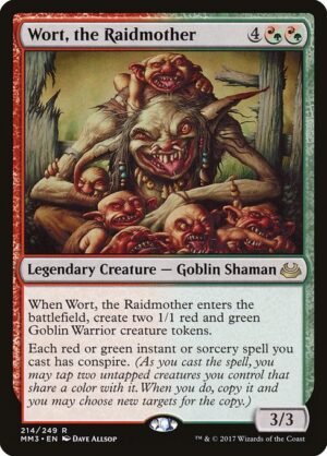 Wort, the Raidmother<br /><span class="collector-number">Collector No. 214</span>