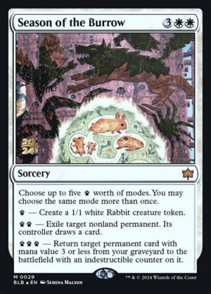 Season of the Burrow - Foil<br /><span class="collector-number">Collector No. 29s</span>