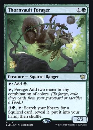 Thornvault Forager - Foil<br /><span class="collector-number">Collector No. 197s</span>