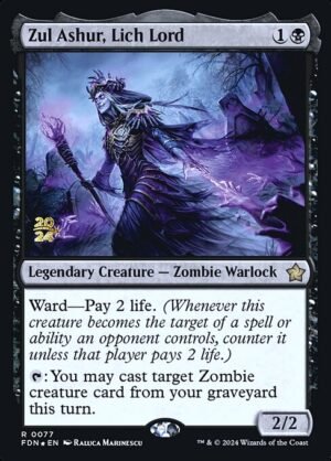 Zul Ashur, Lich Lord - Foil<br /><span class="collector-number">Collector No. 77s</span>