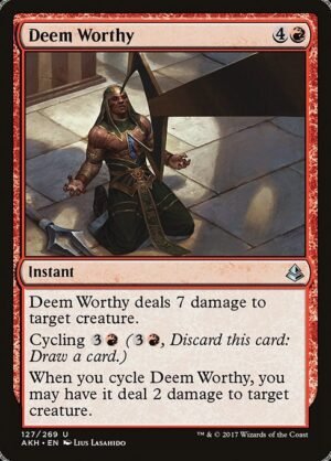 Deem Worthy<br /><span class="collector-number">Collector No. 127</span>