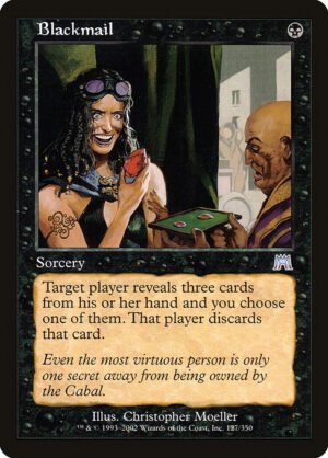 Blackmail<br /><span class="collector-number">Collector No. 127</span>