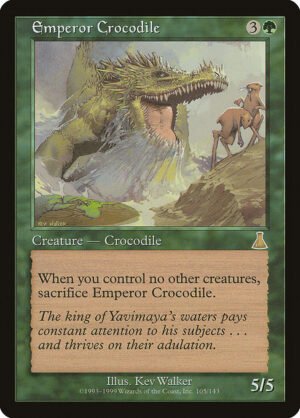 Emperor Crocodile<br /><span class="collector-number">Collector No. 105</span>