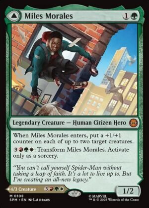 Miles Morales // Ultimate Spider-Man<br /><span class="collector-number">Collector No. 108</span>