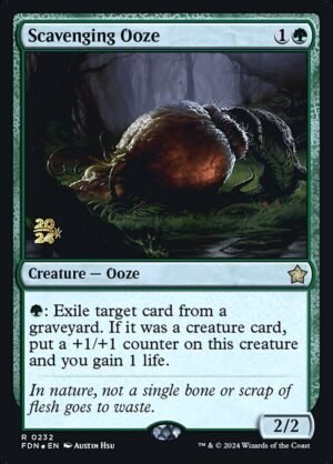 Scavenging Ooze - Foil<br /><span class="collector-number">Collector No. 232s</span>