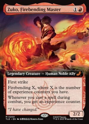 Zuko, Firebending Master<br /><span class="collector-number">Collector No. 200</span>