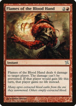 Flames of the Blood Hand<br /><span class="collector-number">Collector No. 101</span>