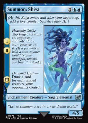 Summon: Shiva - Foil<br /><span class="collector-number">Collector No. 78</span>