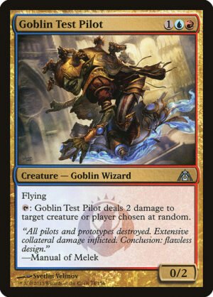 Goblin Test Pilot<br /><span class="collector-number">Collector No. 74</span>