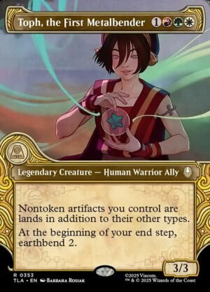 Toph, the First Metalbender - Foil<br /><span class="collector-number">Collector No. 353</span>
