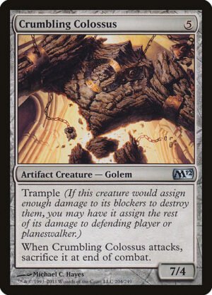 Crumbling Colossus<br /><span class="collector-number">Collector No. 204</span>