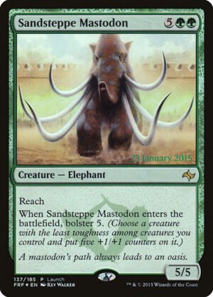 Sandsteppe Mastodon - Foil<br /><span class="collector-number">Collector No. 137</span>