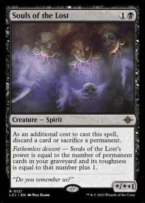 Souls of the Lost - Foil<br /><span class="collector-number">Collector No. 121</span>