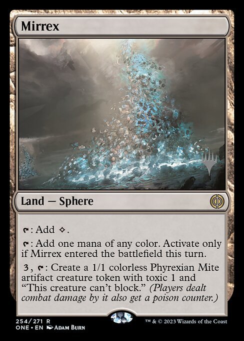 Mirrex<br /><span class="collector-number">Collector No. 254p</span>