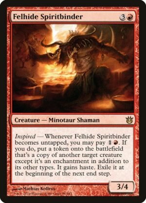 Felhide Spiritbinder<br /><span class="collector-number">Collector No. 96</span>