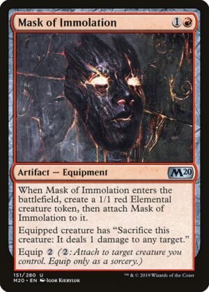Mask of Immolation<br /><span class="collector-number">Collector No. 151</span>
