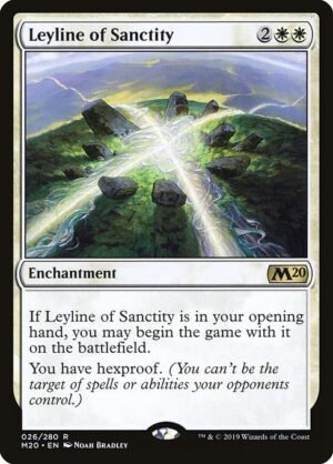 Leyline of Sanctity<br /><span class="collector-number">Collector No. 26</span>