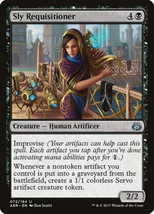 Sly Requisitioner<br /><span class="collector-number">Collector No. 72</span>
