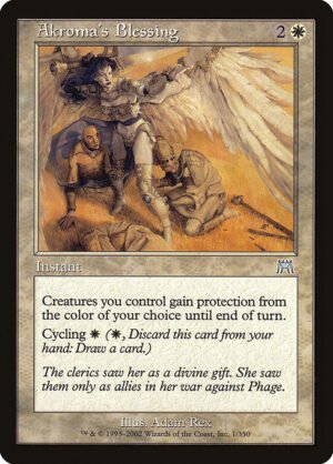 Akroma's Blessing<br /><span class="collector-number">Collector No. 1</span>