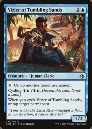 Vizier of Tumbling Sands<br /><span class="collector-number">Collector No. 75</span>