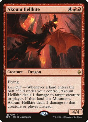 Akoum Hellkite<br /><span class="collector-number">Collector No. 139</span>