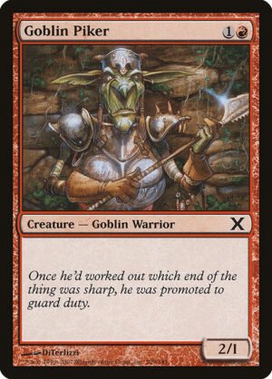 Goblin Piker<br /><span class="collector-number">Collector No. 209</span>
