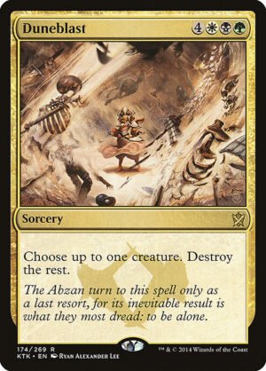 Duneblast<br /><span class="collector-number">Collector No. 174</span>