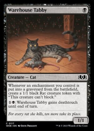 Warehouse Tabby - Foil<br /><span class="collector-number">Collector No. 117</span>