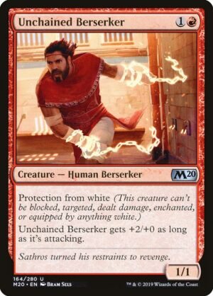 Unchained Berserker<br /><span class="collector-number">Collector No. 164</span>