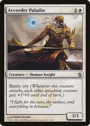 Accorder Paladin<br /><span class="collector-number">Collector No. 1</span>