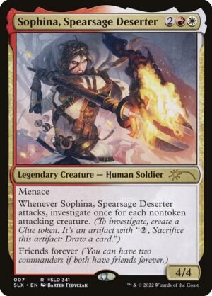 Sophina, Spearsage Deserter<br /><span class="collector-number">Collector No. 7</span>