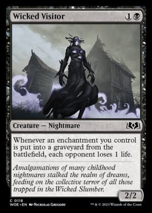 Wicked Visitor<br /><span class="collector-number">Collector No. 118</span>