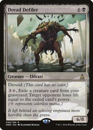 Dread Defiler<br /><span class="collector-number">Collector No. 68</span>