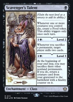 Scavenger's Talent - Foil<br /><span class="collector-number">Collector No. 111s</span>