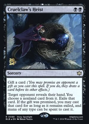 Cruelclaw's Heist - Foil<br /><span class="collector-number">Collector No. 88s</span>