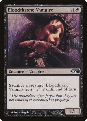 Bloodthrone Vampire<br /><span class="collector-number">Collector No. 85</span>