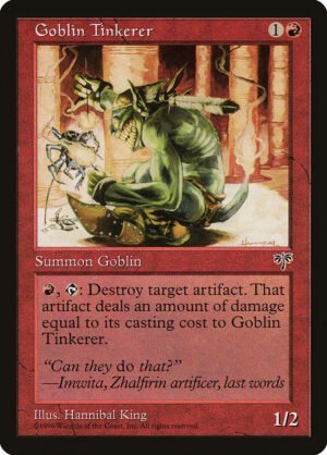 Goblin Tinkerer<br /><span class="collector-number">Collector No. 180</span>