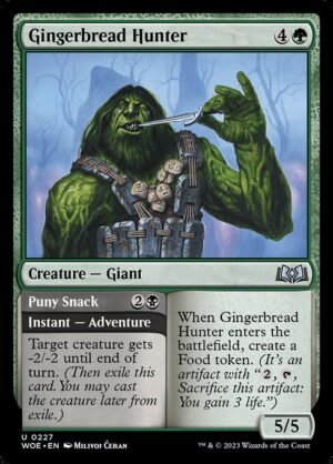 Gingerbread Hunter // Puny Snack<br /><span class="collector-number">Collector No. 227</span>