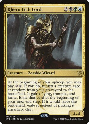 Kheru Lich Lord<br /><span class="collector-number">Collector No. 182</span>