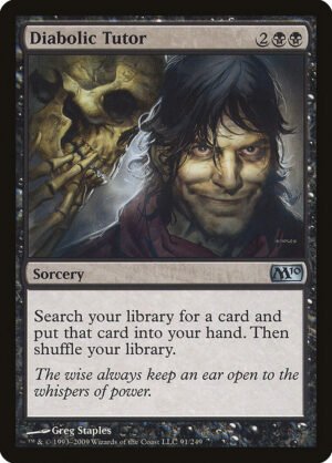 Diabolic Tutor<br /><span class="collector-number">Collector No. 91</span>
