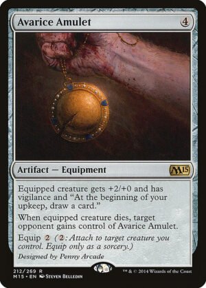 Avarice Amulet<br /><span class="collector-number">Collector No. 212</span>