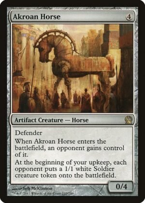 Akroan Horse<br /><span class="collector-number">Collector No. 210</span>