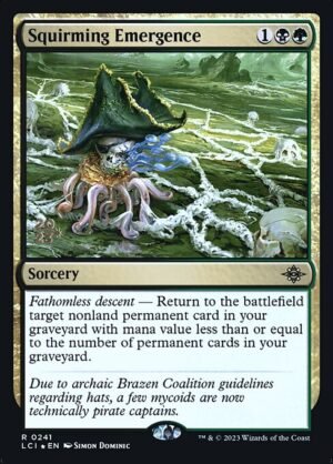 Squirming Emergence - Foil<br /><span class="collector-number">Collector No. 241s</span>