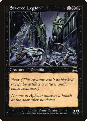 Severed Legion<br /><span class="collector-number">Collector No. 166</span>