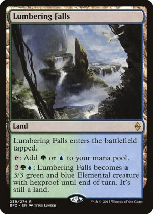 Lumbering Falls<br /><span class="collector-number">Collector No. 239</span>