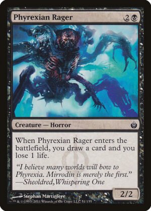 Phyrexian Rager<br /><span class="collector-number">Collector No. 51</span>